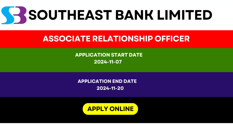 Southeast Bank Limited Job Circular 2024: Associate Relationship Officer