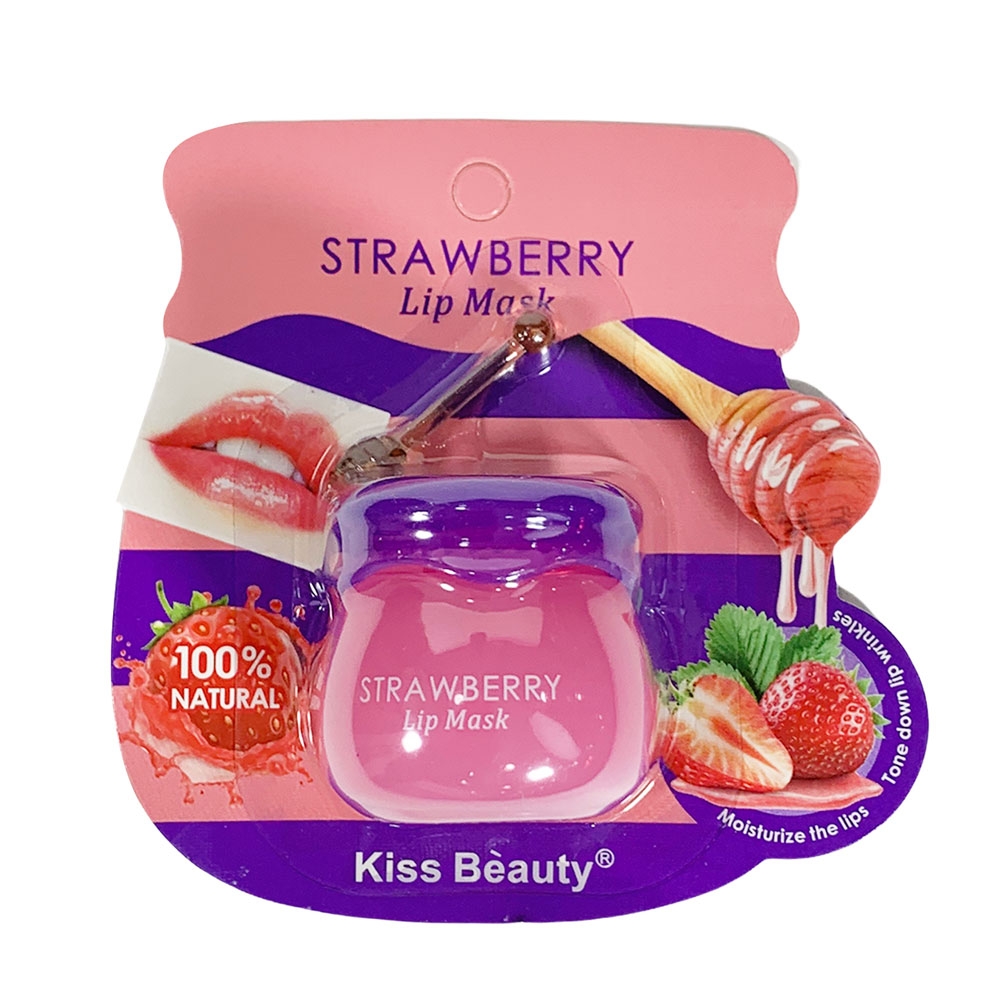 Product Name:  Kiss Beauty Lip Therapy - Strawberry Lip Mask
Product Price:  ৳390
Discount Price:  ৳180